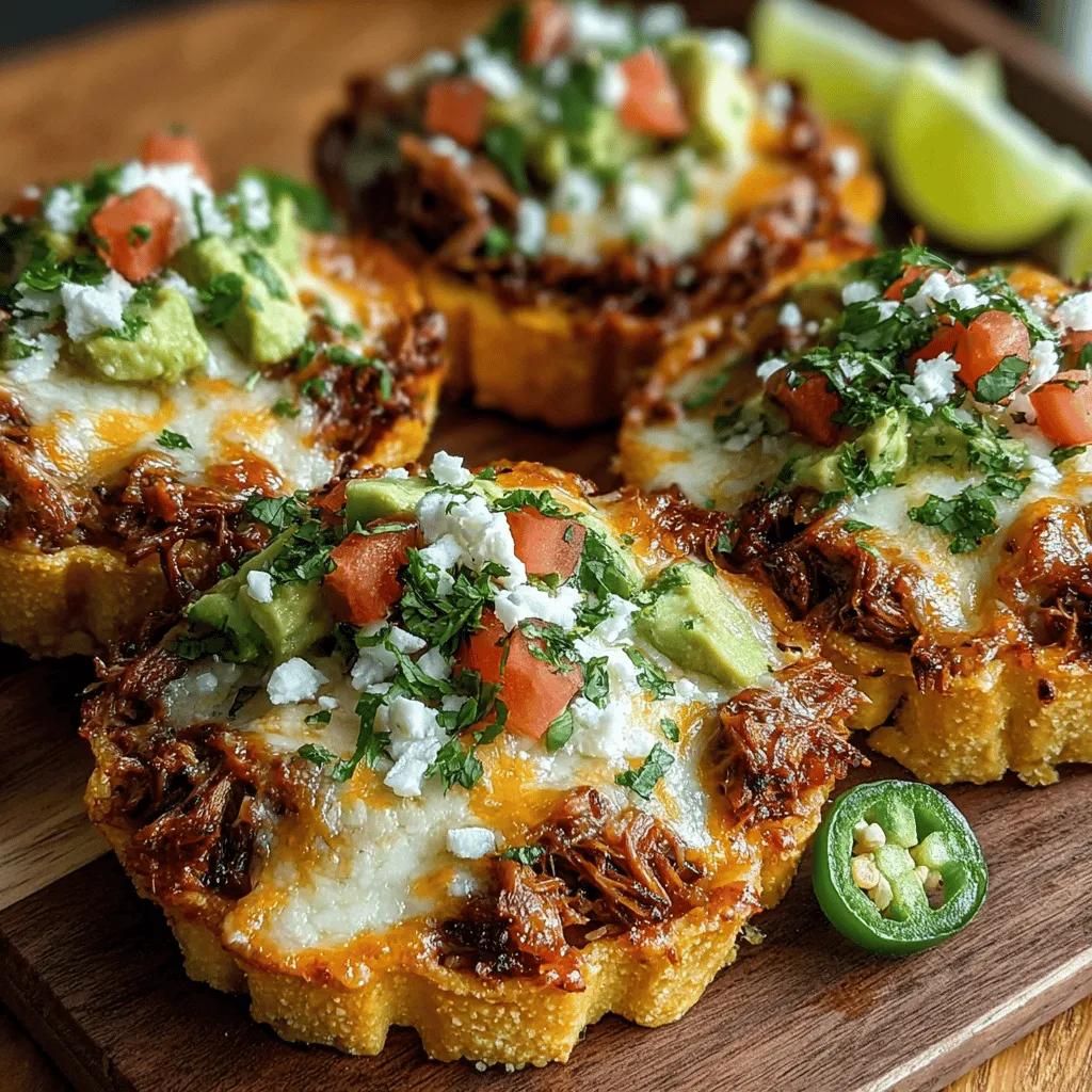 As food enthusiasts continue to explore diverse and health-conscious culinary options, jackfruit has emerged as a remarkable ingredient that captivates both vegans and meat-lovers alike. This versatile tropical fruit is not only packed with nutrition but also boasts a unique texture that closely resembles pulled pork when cooked. The Mini BBQ Jackfruit Nacho Boats recipe seamlessly combines the delightful elements of savory BBQ flavors with the playful presentation of nacho boats, making it an ideal dish for gatherings, casual meals, or a fun family dinner.