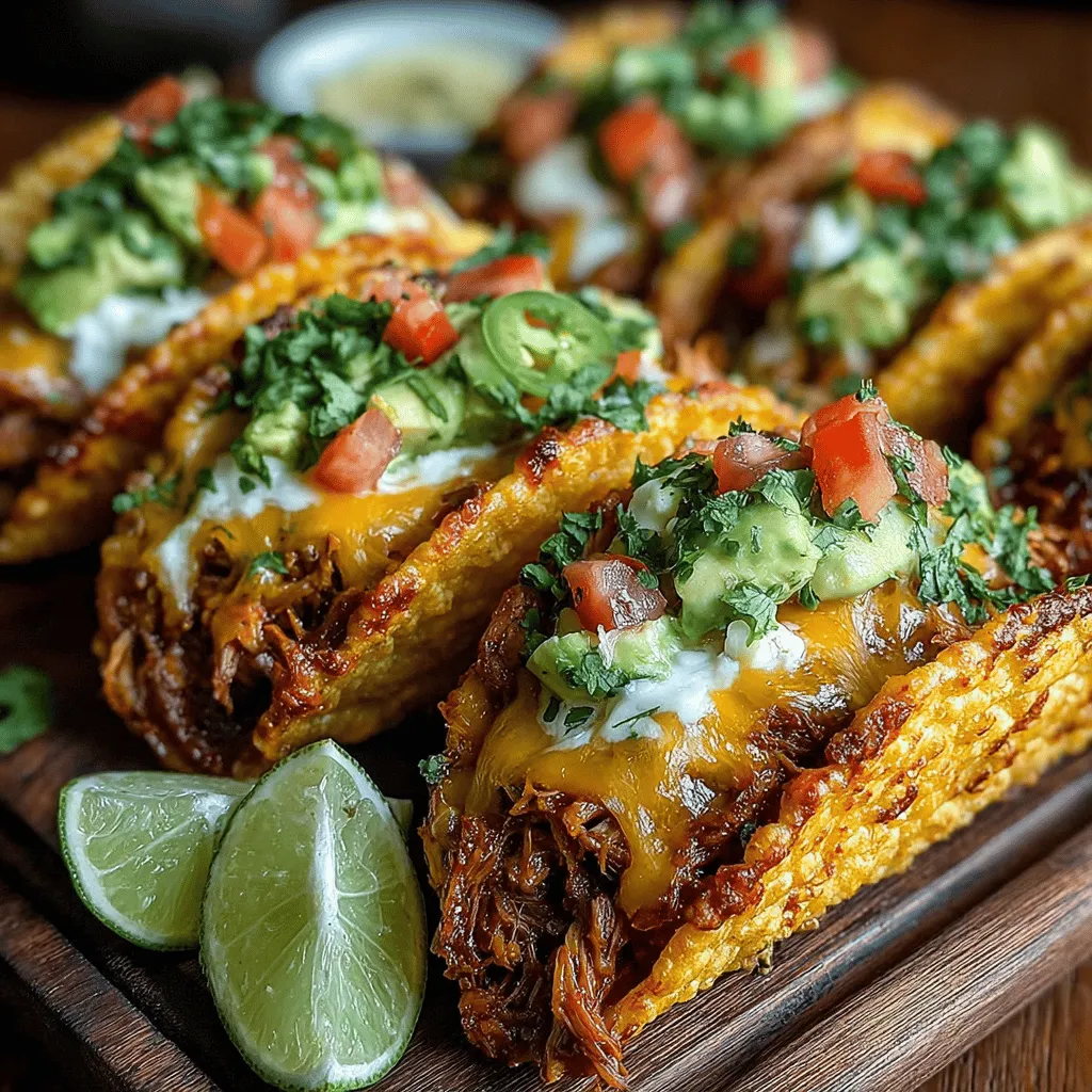As food enthusiasts continue to explore diverse and health-conscious culinary options, jackfruit has emerged as a remarkable ingredient that captivates both vegans and meat-lovers alike. This versatile tropical fruit is not only packed with nutrition but also boasts a unique texture that closely resembles pulled pork when cooked. The Mini BBQ Jackfruit Nacho Boats recipe seamlessly combines the delightful elements of savory BBQ flavors with the playful presentation of nacho boats, making it an ideal dish for gatherings, casual meals, or a fun family dinner.