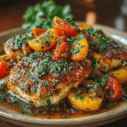 Combining fruits with savory dishes is a culinary technique that has gained popularity for its ability to elevate flavors and create unique taste experiences. Among the many fruit-pairing possibilities, chicken remains a versatile and beloved choice. One standout recipe that beautifully marries the sweetness of fruit with the savory notes of poultry is Peachy Chicken Bliss. This dish not only showcases the delicious harmony of flavors but also provides a delightful option for home cooks looking to impress family and friends.
