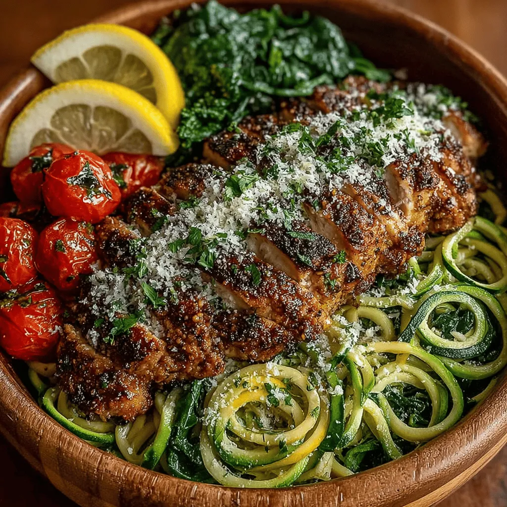 As health-conscious eating continues to gain momentum, dishes like Zesty Lemon Garlic Chicken Zoodle Bowls have become staples in many kitchens. Combining the tangy brightness of lemon and garlic with the satisfying texture of zucchini noodles, or “zoodles,” this recipe provides a deliciously light yet filling meal. It’s not just a feast for the palate; it’s also a celebration of wholesome ingredients that promote overall well-being.