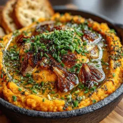 Roasted Garlic Sweet Potato Mash is a delectable and nutritious side dish that elevates the humble mashed potato to new heights. By incorporating the natural sweetness of sweet potatoes and the rich, aromatic flavor of roasted garlic, this recipe creates a delightful combination that complements a wide range of main courses. Whether it’s served during a festive holiday feast or as a comforting side for a weeknight dinner, this mash is sure to impress both guests and family members alike.