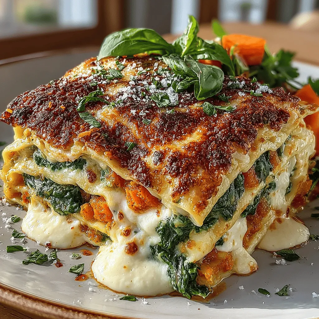 As the leaves begin to turn and a crispness fills the air, there’s nothing more comforting than a hearty lasagna that celebrates the flavors of the season. Enter Butternut Bliss Spinach Lasagna, a delightful twist on a traditional favorite. This recipe marries the sweet earthiness of roasted butternut squash with the vibrant green of fresh spinach, layered between sheets of pasta and enveloped in creamy cheese. It’s not just a dish; it’s a celebration of autumn's bounty that appeals to both the palate and the heart.