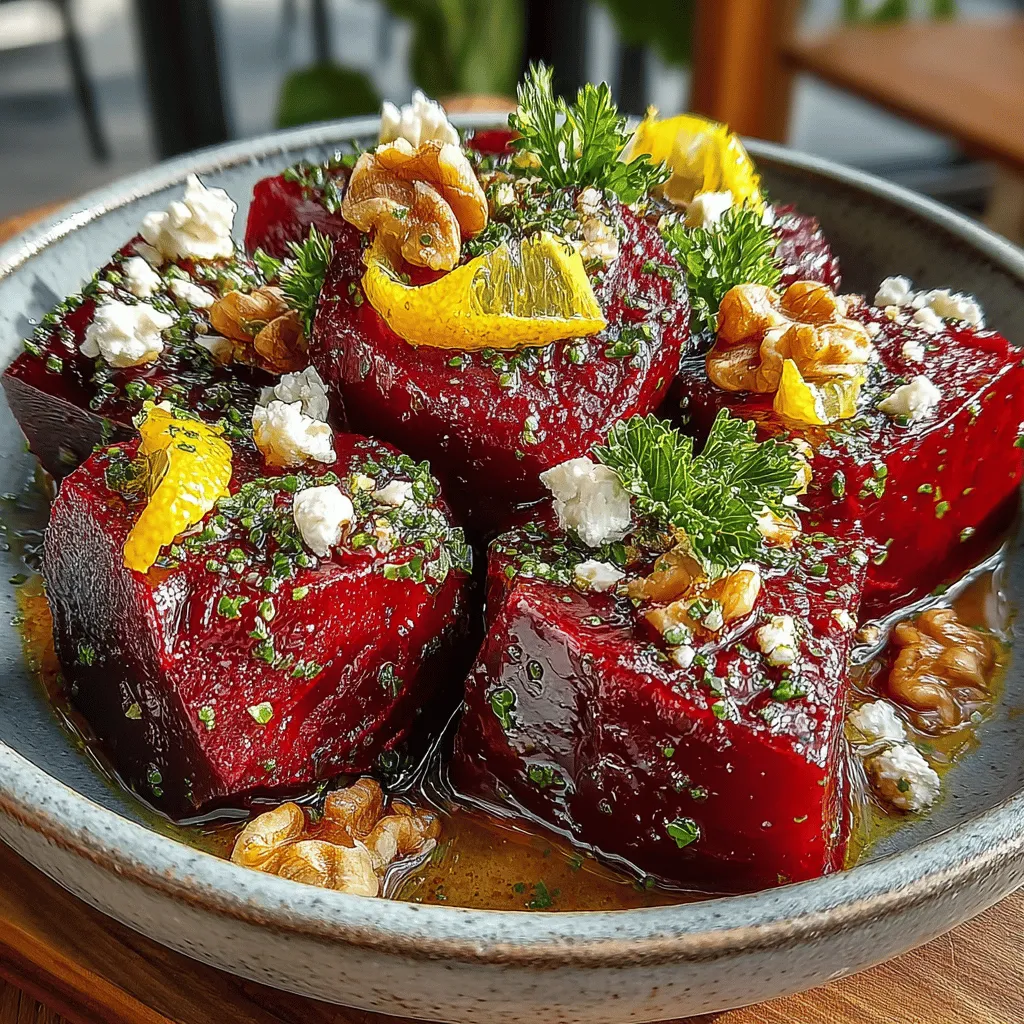 If you're on the lookout for a dish that beautifully balances sweetness, earthiness, and a touch of savory goodness, look no further than Maple Glazed Roasted Beets with Feta & Herbs. This recipe showcases the vibrant hue and robust flavor of beets, transforming them into a visually stunning and delectable side dish or salad. As more people seek nourishing options that are both tasty and nutritious, beets have become a staple in modern cuisine, celebrated for their versatility and culinary appeal.