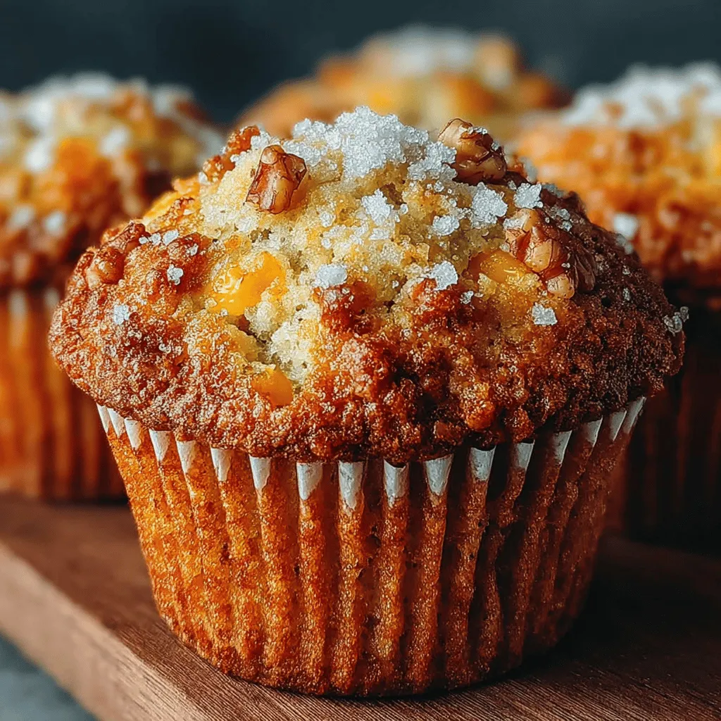 Peachy Morning Bliss Muffins are a charming way to elevate your breakfast or brunch experience. These delightful treats encapsulate the essence of summer with their juicy, ripe peaches and a gentle hint of cinnamon that warms the palate. Muffins have long been a breakfast staple, cherished for their convenience and versatility. However, what sets these muffins apart is their unique combination of flavors and textures, making them a perfect choice for both busy mornings and leisurely weekend gatherings.