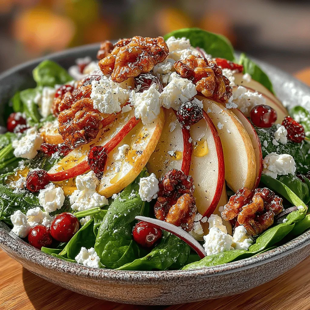 As the leaves turn and the air becomes crisp, autumn invites us to indulge in the vibrant flavors of the season. The aroma of baked goods wafting through the kitchen, combined with the rich colors of fall produce, sets the stage for comforting meals. One dish that captures the essence of autumn is the Crisp Autumn Apple Cranberry Spinach Salad. This salad not only showcases the bounty of seasonal ingredients but also provides a refreshing, healthy option that can stand out at any gathering or serve as a delightful addition to your weeknight dinners.