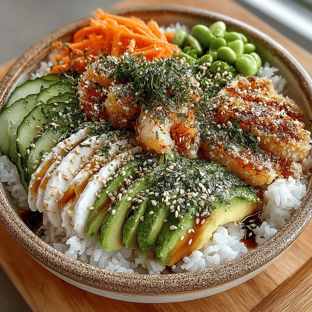 Sushi has surged in popularity over the past few decades, transcending its origins in Japan to become a beloved cuisine worldwide. Renowned for its artistic presentation and diverse flavor profiles, sushi offers a unique blend of textures and tastes that captivate food enthusiasts. However, traditional sushi preparation can be time-consuming and requires a certain level of skill. This is where the deconstructed sushi salad bowl comes into play—a fresh, healthier alternative that captures the essence of sushi while offering a more accessible approach.