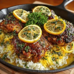 When it comes to preparing a satisfying meal after a long day, few options rival the convenience and flavor of a one-skillet dish. Our Zesty One-Skillet Lemon Herb Chicken and Rice is a prime example of a recipe that combines simplicity with a burst of vibrant flavors. This dish brings together tender chicken, fluffy rice, and a medley of herbs and spices, all cooked in one pan, making it not only easy to prepare but also a breeze to clean up afterward.