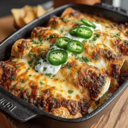 Welcome to the delightful world of Cheesy Chicken Enchiladas Fiesta! This beloved dish captures the essence of comfort food by combining creamy textures with zesty ingredients that tantalize the taste buds. Whether you're hosting a festive gathering, planning a cozy family dinner, or simply looking for a quick and satisfying meal for a busy weeknight, these enchiladas are a versatile choice that can adapt to any occasion.