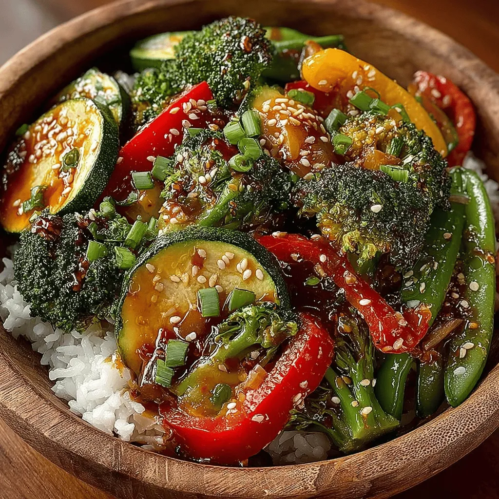 To prepare a delicious Vibrant Veggie Fiesta Stir-Fry, it's essential to master the cooking times for each vegetable to achieve that perfect tender-crisp texture that makes stir-fries so satisfying. Start by cooking the denser vegetables first, which usually require longer cooking times. For instance, carrots and bell peppers should be sautéed for about 2-3 minutes before adding softer vegetables like zucchini or broccoli, which only need about 1-2 minutes.